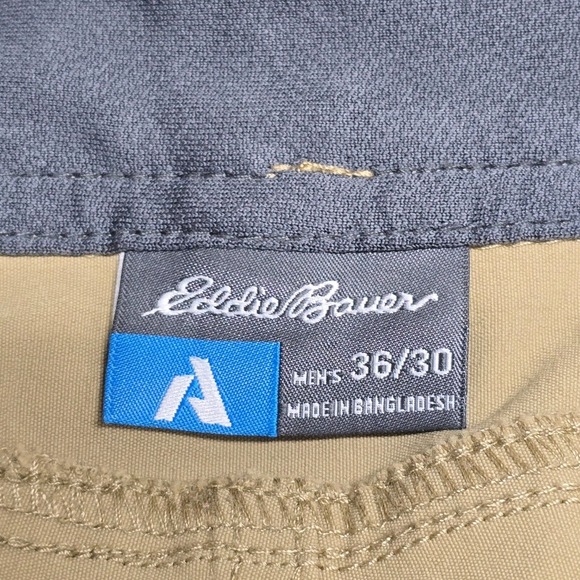 Eddie Bauer Pants Mens‎ 36x30 Tan First Ascent Convertible Straight Outdoors - Picture 8 of 15